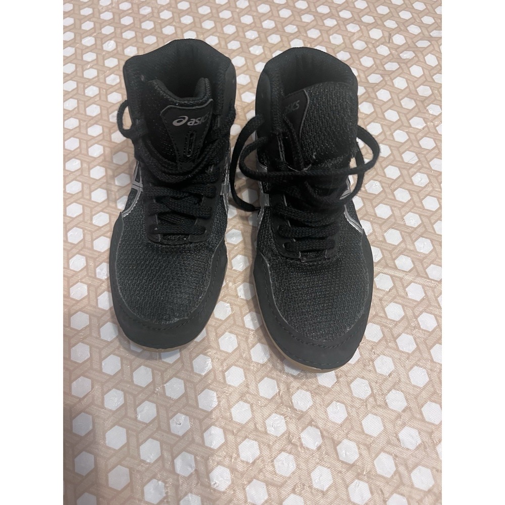 Asics MatFlex Youth Wrestling Shoes 1 Black White